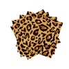 Animal Leopard Party Napkins for Jungle Animal Party Supplies Safari Leopard Print Party Napkins Animal Themed Luncheon Disposable Paper Napkins Safari Leopard Party Themed Birthday Supplies(40 Pcs)