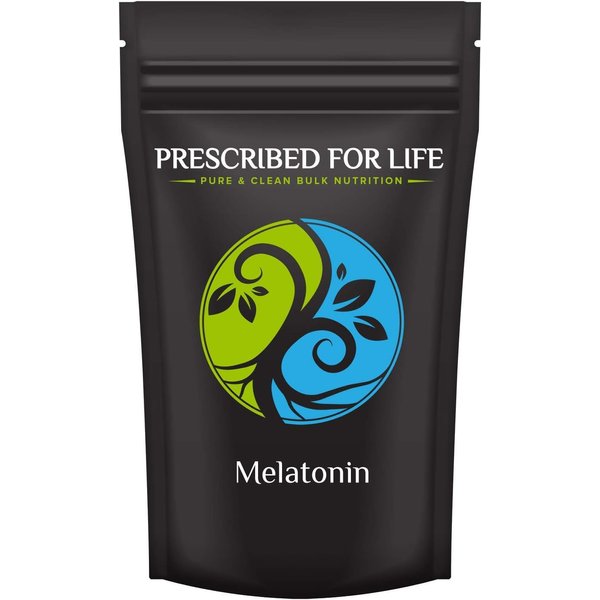 Prescribed For Life Melatonin Powder | Natural Melatonin for Adults | Rich in Antioxidants | Gluten Free, Vegan, Non-GMO, Kosher, No Fillers (2oz / 56g)