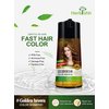 Herbishh Color Enriched Shampoo for Gray Hair - Long Lasting Hair Dye Formula and Conditioner (Golden Brown)