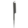 Rat Tail Fine Tooth Comb with Hook
