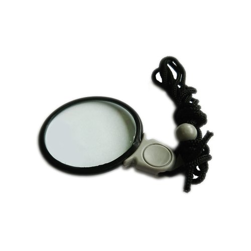 Actopus Handheld 5X Magnifier Optical Magnifying Reading Glasses with Lanyard