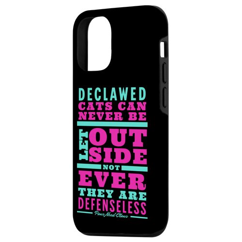 iPhone 13 Pro Animal Cruelty Spread Awareness - Paws Need Claws Design Case