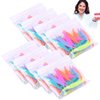 Dental Elastic Rubber Bands Placers for Braces Disposable Plastic Orthodontic Elastic Placers Multi-color (30PCS)
