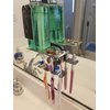 SIMPLELIFE Suction Cup, Mirror, Tile, Wall Mounted, Toothbrush Holder for Bathroom, Does NOT Fall Bathroom Organizer