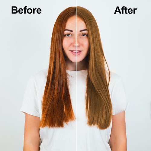 Hair Dye Shampoo 3 in 1, Blonde Brown Hair Dye 16.9 FL Oz, Blonde Brown Hair Shampoo, Semi-Permanent Hair Dye Shampoo, Easy To Use, Effect in 5 Minutes, Lasts 30 Days Hair Color Shampoo (blonde brown)