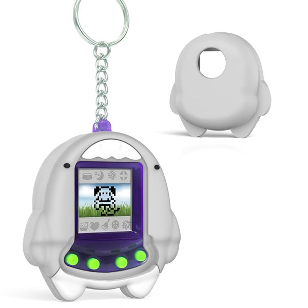 Cute Case Compatible with Giga Pets, Cute Funny 3D Shark Pattern Design Case, Soft Silicone Protective Cover for Giga Pets for Kids