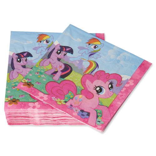 American Greetings My Little Pony Party Supplies, Paper Lunch Napkins (48-Count)