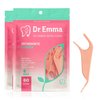 Dr. Emma Orthodontic Flossers for Braces, Ortho Dental Floss Picks, Mint Flavor 60 Count/Bag (Pink, 2pack)