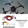 ZLXHDL 8pcs Rc Light Kit Rc Accessory with 23.6inch Cable,Light System for Rc Airplane Helicopter