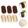 minkissy 12Pcs Hair Base Sponge Volume Inserts Hair Comb Volume Bump It Up Bases Hair Bump Up Clips Hair Sponge for Updo Volume Insert