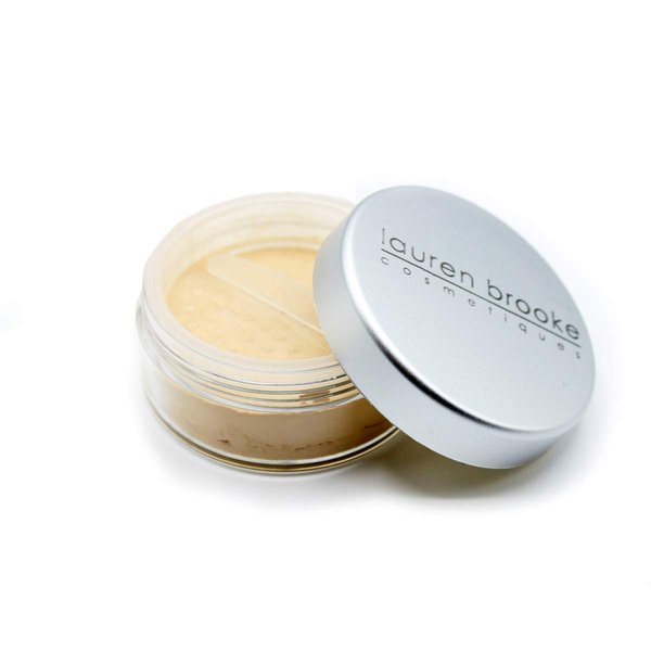 Lauren Brooke Cosmetiques Natural Makeup Powder Foundation (13 Gram, Warm No. 20)