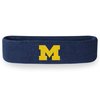 Suddora University of Michigan Headband, Michigan Wolverines Breathable Sweatbands for Sports Events, Non-Slip Cotton Fabric Headband for Football, Tennis, Workout, Costumes & Cosplay