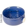Grandslam Shaving Soap Bowl for Men, Wide Mouth, Ceramic, Easier to Lather and Clean, Non-slip Handle, Handmade Pottery Cup for Soap and Cream