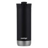 Contigo Huron Vacuum-Insulated Stainless Steel Travel Mug with Leak-Proof Lid, Keeps Drinks Hot or Cold for Hours, Fits Most Cup Holders and Brewers, 16oz Licorice
