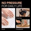 AILLSA Short Square Nail Tips - 504pcs Clear Soft Nail Tips Full Cover Gel Nails Tips Pre-shaped Acrylic for Extensions Easy for Home DIY Nail Salon 12 Sizes