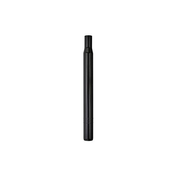 Alta 28.6mm Steel Bicycle Seat Post, Multiple Colors (Black)