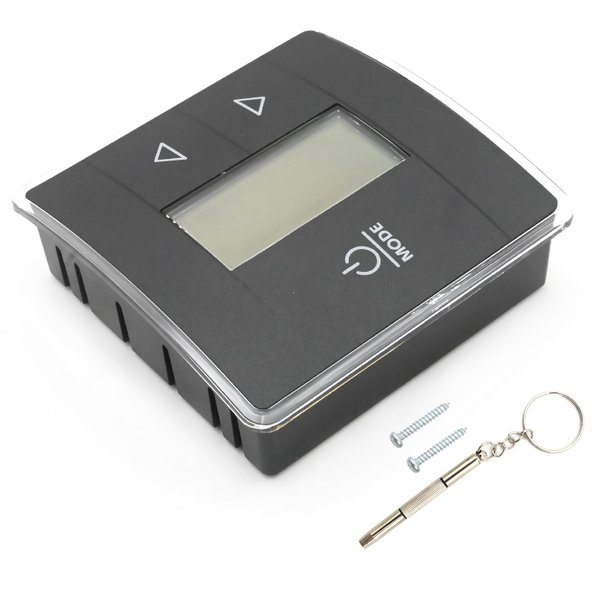 Zreneyfex 3316250.712 RV Single Zone Wall Thermostat, Replacement for Dometic RV Camper Conditioners with Digital Temperature Display 457915 459516 459530 540315 540316