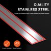 ACLONG Pillar Posts Door Window Trim Glossy Black Stainless Steel Compatible with Ford F-150 Super Cab Crew Lincoln Mark LT 2004-2014, Anti Scratch Stickers Door Pillar Moldings Cover Set -Set of 4