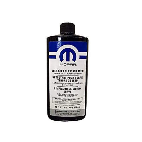 JEEP WRANGLER SOFT TOP GLASS WINDOW CLEANER MOPAR 16 OZ
