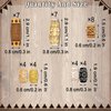 VENOFEN 38PCS Wood Hair Beads for Braids Loc Jewelry Beads for Hair Wooden Beads Dreadlock Accessories Multi Shape Loc Beads Hair Decoration for Women and Men, Style-3