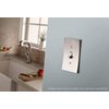 Franklin Brass 64927 Concave 2-Gang Double Decorator / Rocker / GFCI Device Wall Switch Plate Cover, Satin Nickel