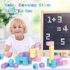 SYSKENI Magnetic Building Blocks Toys for Toddler Girls Boys Age 2-4 3-5 4-8 Macaron Magnetic Blocks Stem Sensory Toys,Preschool Learning Activities Birthday for 3 4 5 6 Year Old Boys Girls