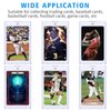8PCS Magnetic Card Holders for Trading Cards, Card Protector Holders with Acrylic Stands Bases, Baseball Card Holders Fit for MTG, Game Cards, Sports Cards, Football Cards, Baseball Cards (8PCS)
