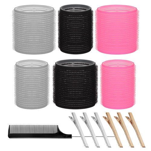 Hair Rollers Heatless Hair Curler: Hair Rollers Set 13Pcs with Clips for Long Hair, Women Heatless Curls for Medium Hair, Hair Styling Curling Tools DIY Hair Curlers to Sleep In