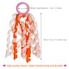 Sucrain 18 PCS Girls Hair Ribbons Ties Colorful Elastic Curly Boutique Hair Band Toddlers Girls Kids Children Ponytail Holders