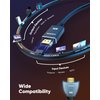 Capshi 4K Long HDMI Cable 50ft/15M, in-Wall CL3 Rated HDMI Cable 2.0 Support (HDR10 8/10bit 18Gbps HDCP2.2 ARC) High Speed HD Shielded Cord Compatible with Roku TV/Laptop/PC/HDTV