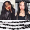 Dreadlock Braids Hair Accessories Silver Gold Braiding Hair Deco Styling Shimmer Stretchable African Braid Braided Elastic Cord