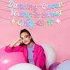 Generic Dancing Queen Young & Sweet Only 17 Banner, Iridescent Happy 17th Birthday Party Decor for Girls, Dancing Queen 17th Birthday Party Decorations, Funny 17th Birthday Party Decorations