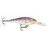 Rapala Shad Rap Lure, Size 05, 2" Length, 4'-9' Depth, 2 No 8 Treble Hooks, Demon, Per 1