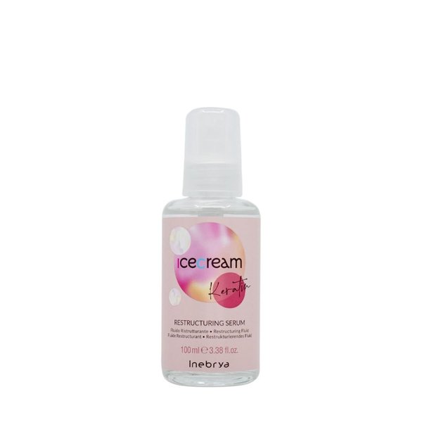 Inebrya Ice Cream Keratin Restructuring Serum, 100ml
