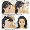 Braided Headbands with Hair Clips for Women and Girls - Thin Plastic Headband with Double Layer Twist, Fashion Hairstyle Hairpin
