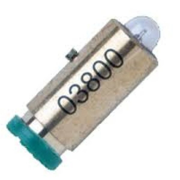 Welch Allyn WA-03800 Compatible Bulb Lamp 03800, 3800, WA03800,WA-03800-U T2 Halogen Bulb for Panoptic Series Opthalmoscopes