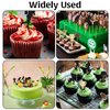 45Pcs Football Cupcake Toppers Football Cake Topper Supplies, Football Cake Decorations Gifts, Football Birthday Party Decorations, Football Cupcake Liners Decor Suitable for Football Themed Parties