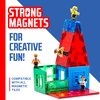 Playmags Magnetic Figures Community Set of 15 Pieces - Play People Perfect for Magnetic Tiles Building Blocks - STEM Learning Toys Children – Magnet Tiles Expansion Accessories Pack