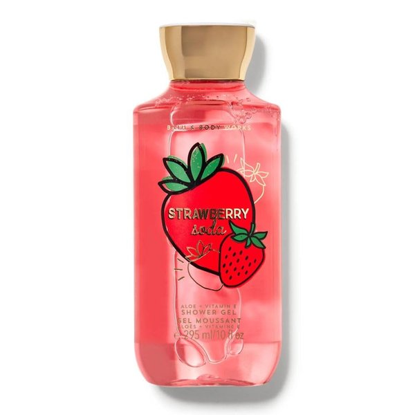 Bath Body Strawberry Soda Shower Gel | 10 Fl Oz