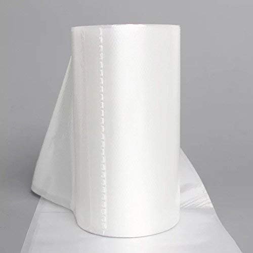 Cy3Lf 2 Gallon Light Duty Wastebasket Trash Bags, Clear, 250 Counts/ 5 Rolls