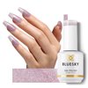 BLUESKY Reflective Glitter Gel Nail Polish- Light Lilac Shimmer Sparkly Gel Nail Polish Soak Off Gel Polish,UV/LED Lamp Cures, Long Lasting, Vegan, Nail Art, DIY at Home, 15ML, 63903P/FAIRY DUST