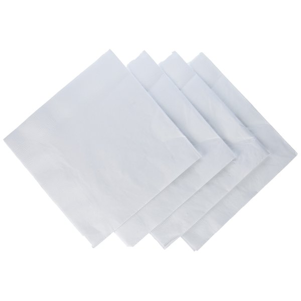 Frosty White 3-Ply Dinner Napkins | Pack of 20 | Party Supply