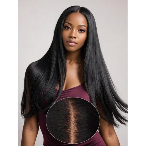 Barbique Straight Lace Front Wigs Human Hair Pre Plucked 13x4 Hd Lace Front Human Hair Wigs for Women 200 Density Brazilian Virgin Hair Straight Glueless Human Hair Wigs Bleached Tiny Knots 20 Inch