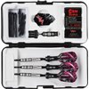 Viper Grim Reaper 80% Tungsten Soft Tip Darts with Storage/Travel Case, Coarse Knurling, 16 Grams