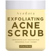 Ayadara Exfoliating Acne Scrub, 4 fl oz(118 ml), Exfoliating Acne Face Wash, Natural Facial Scrub for Severe and Hormonal Acne, Facial Acne Scrub for Teens, Women, Men, and Adults, 120-Day Supply