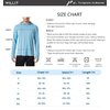 Willit Men's Sun Shirts UPF 50+ Protection Hoodie Rash Guard Shirt SPF UV Shirt Long Sleeve Fishing Outdoor Lightweight Orange XL