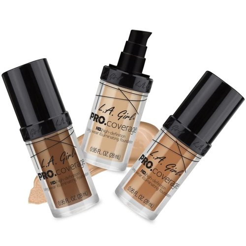 L.A. Girl Pro Coverage Liquid Foundation, Fair, 0.95 Fl Oz