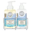 Michel Design Works Hand Care Caddy with Foaming Hand Soap and Hand & Body Lotion, Beach (846189)