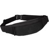 ArcEnCiel X-Small Tactical Waist Pack For Men Fanny Pack Fishing Bags Army Money Belt Sport Travel Cycling Mobile Phone Pouch (Black)