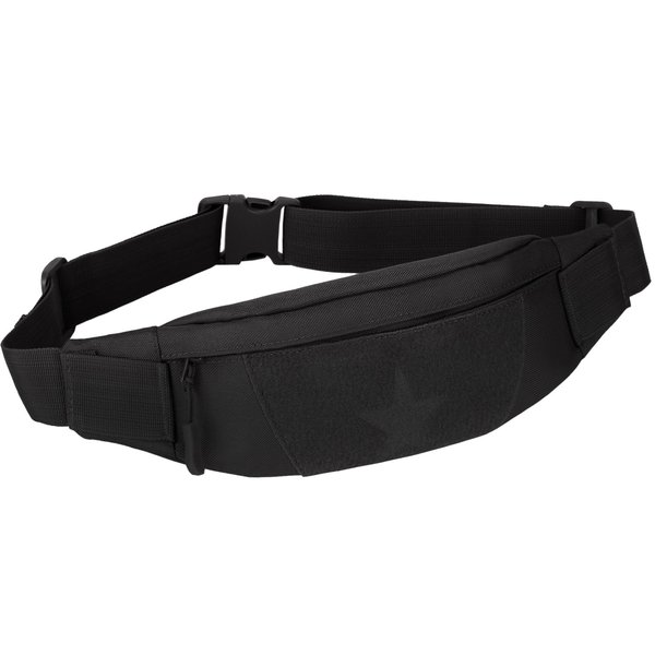 ArcEnCiel X-Small Tactical Waist Pack For Men Fanny Pack Fishing Bags Army Money Belt Sport Travel Cycling Mobile Phone Pouch (Black)